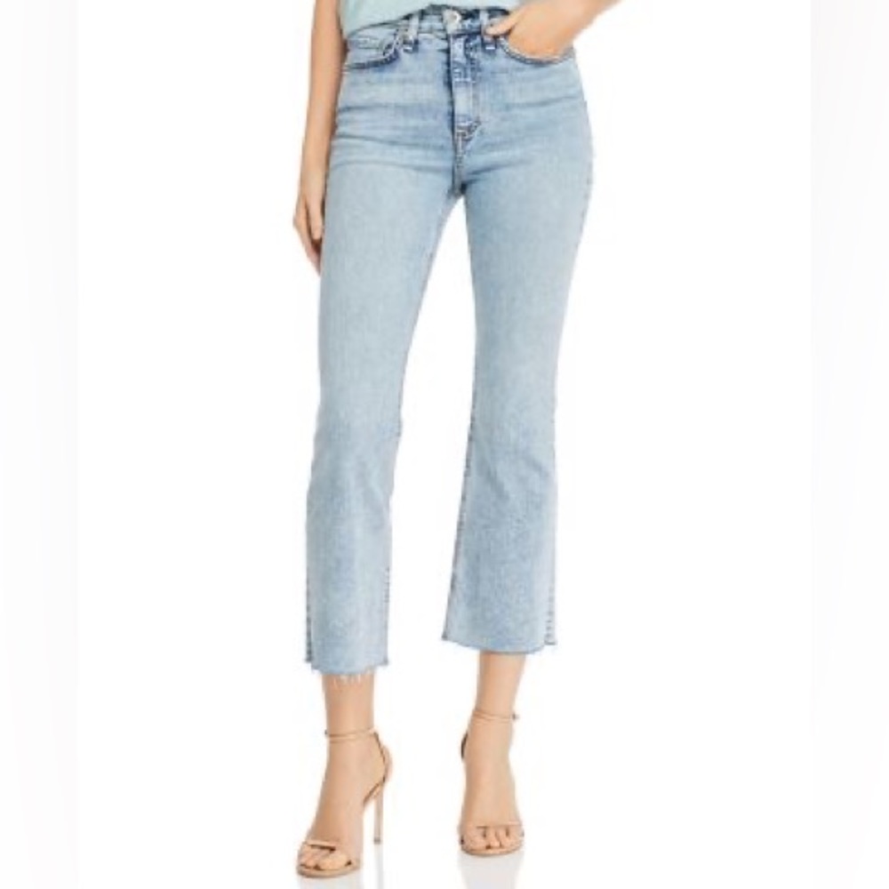 Rag & bone Nina ankle flare jeans size 26